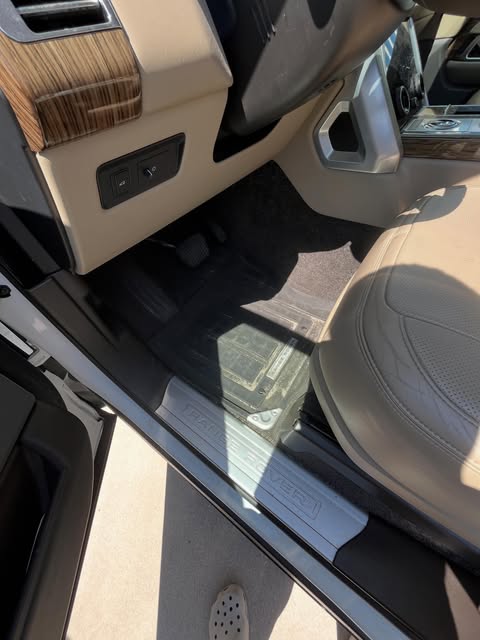 Driver footwell and interior from Jetty Forge’s Instagram